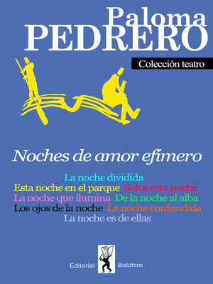 cover image of Noches de amor efímero